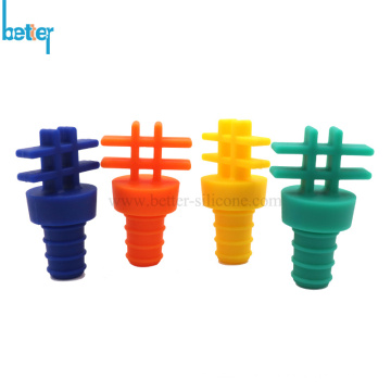 Food Grade Silicone Rubber Wine Bottle Stopper Cap